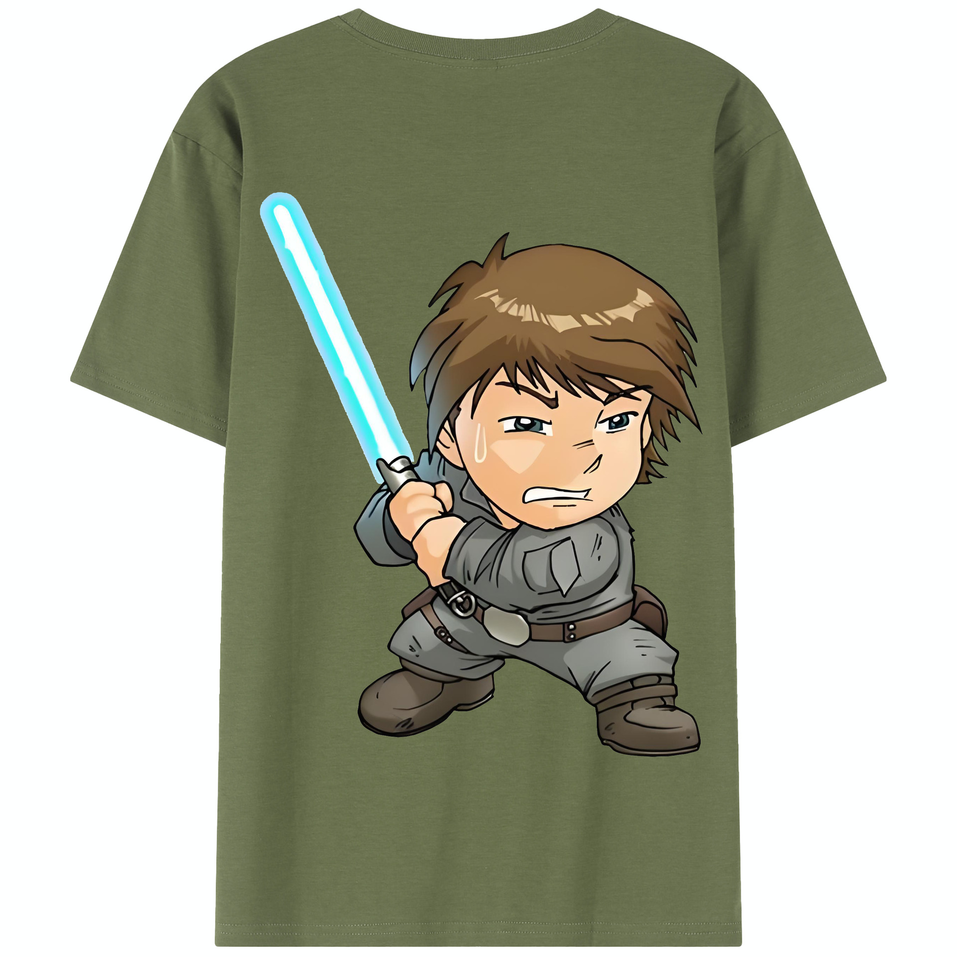 （画像用） スター・ウォーズ Star Wars 綿100％半袖Tシャツ（背面プリント）